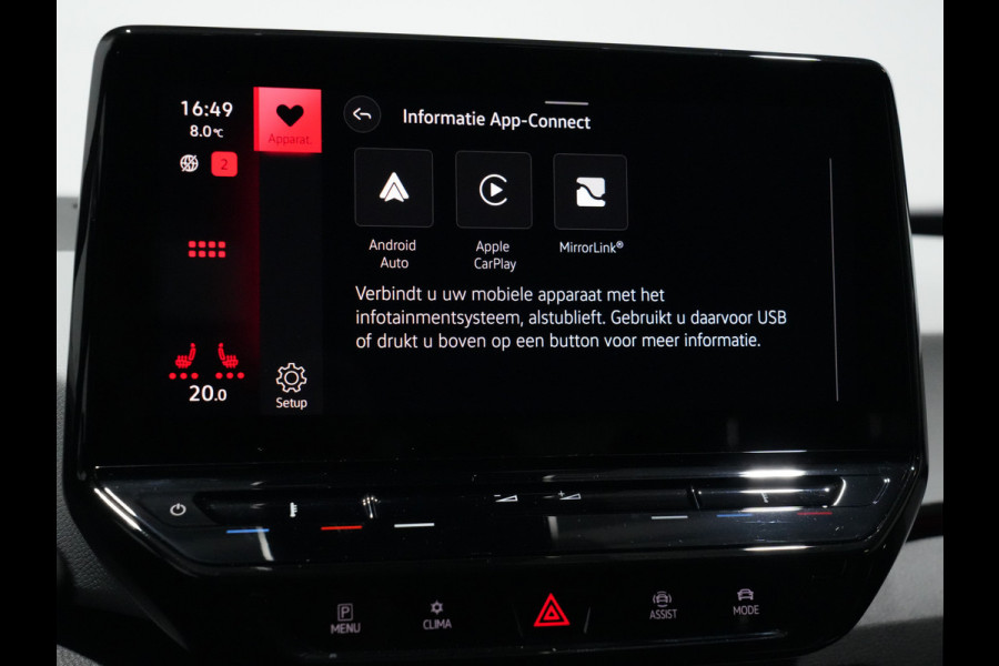 Volkswagen ID.3 204pk Pro Edition 58 kWh Navigatie Camera Stoel/Stuurverw. Android/Carplay Acc 293