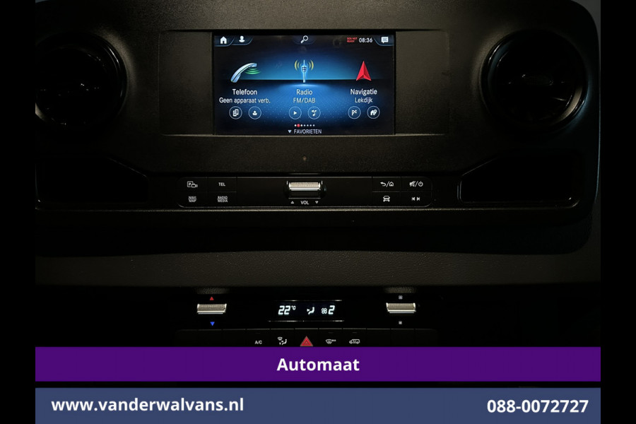 Mercedes-Benz Sprinter 316 CDI 164pk Automaat 3500kg Trekhaak L2H2 Inrichting Euro6 Airco | Navigatie | Camera Apple Carplay, Android Auto, Cruisecontrol, Bijrijdersbank