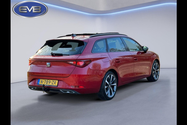 Seat Leon Sportstourer 1.0 eTSI AUTOMAAT FR Business Intense, VOL OPTIES, panoramadak, dealer onderhoud,trekhaak, 1 e eig, NL auto