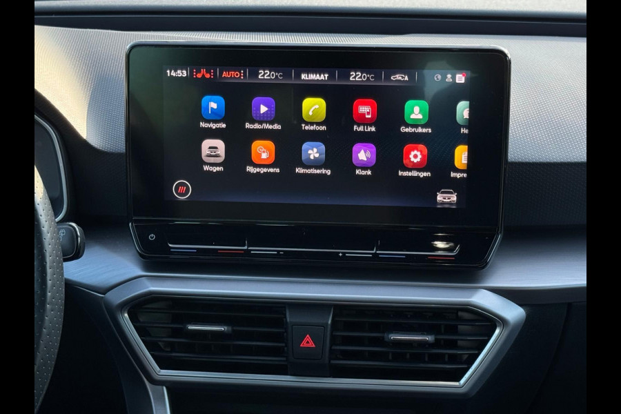 Seat Leon Sportstourer 1.0 eTSI AUTOMAAT FR Business Intense, VOL OPTIES, panoramadak, dealer onderhoud,trekhaak, 1 e eig, NL auto