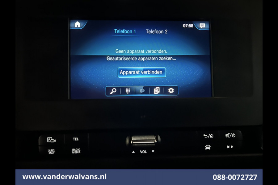 Mercedes-Benz Sprinter 314 CDI 143pk L2H1 Euro6 Airco | Camera | Navigatie | Apple Carplay | Android Auto | Cruisecontrol Chauffeursstoel, Bijrijdersbank