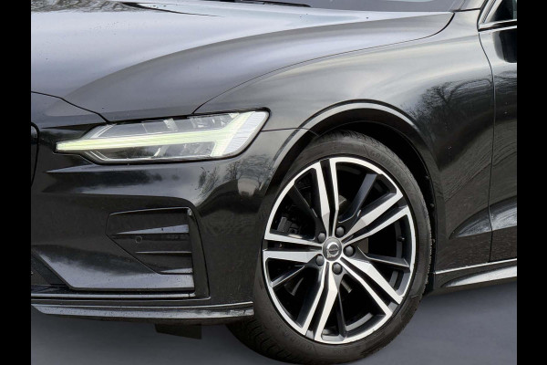 Volvo V60 2.0 B4 205 pk R-Design sport, Black edition, vele opties, sport leder, dealer onderhouden, 1 e eigenaar, NL auto met nap