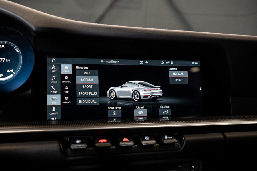 Porsche 911 3.8 Turbo S *Keramisch / Burmester / Lift-Systeem / Carbon / Stoelventilatie / Nachtzicht / Vierwielbesturing*