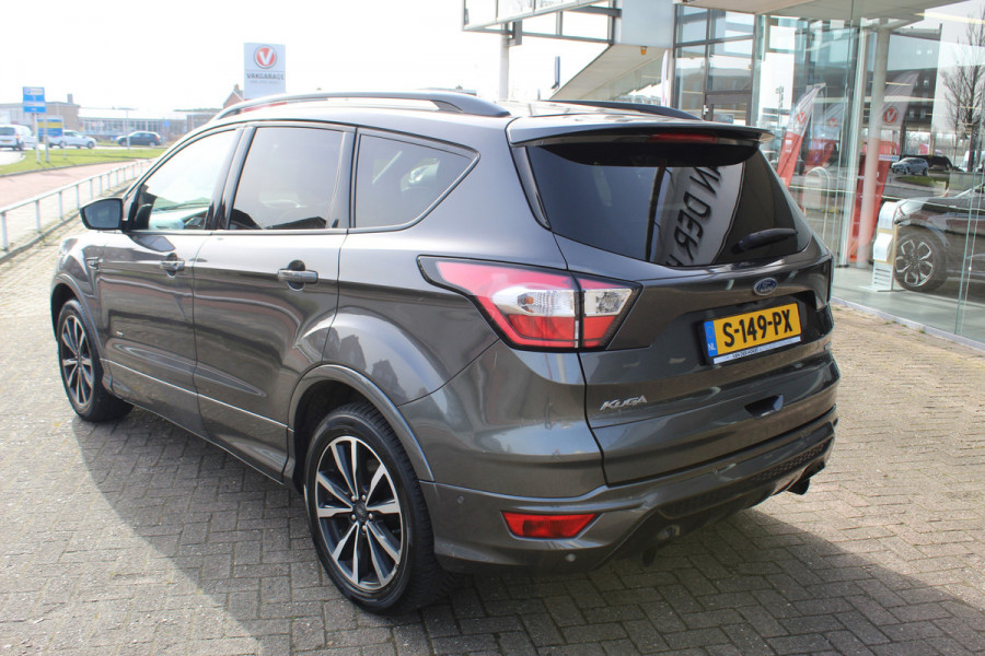 Ford Kuga 1.5 EcoBoost ST Line , 180pk , AWD , 1800kg Trekgewicht Climate control , Navigatie , Camera , Trekhaak Panorama/schuif kantel dak , Dealeronderhouden