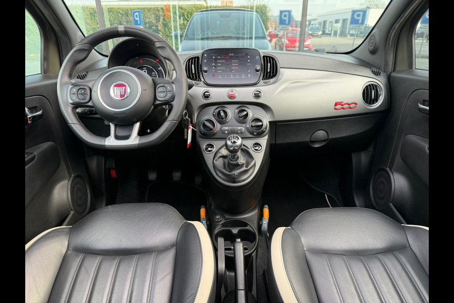 Fiat 500 0.9 TwinAir Turbo Sport - Navi - Schuifdak -Leder - Org.NL