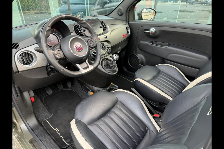 Fiat 500 0.9 TwinAir Turbo Sport - Navi - Schuifdak -Leder - Org.NL