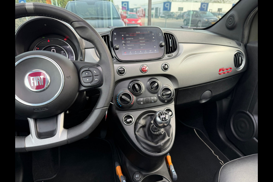 Fiat 500 0.9 TwinAir Turbo Sport - Navi - Schuifdak -Leder - Org.NL