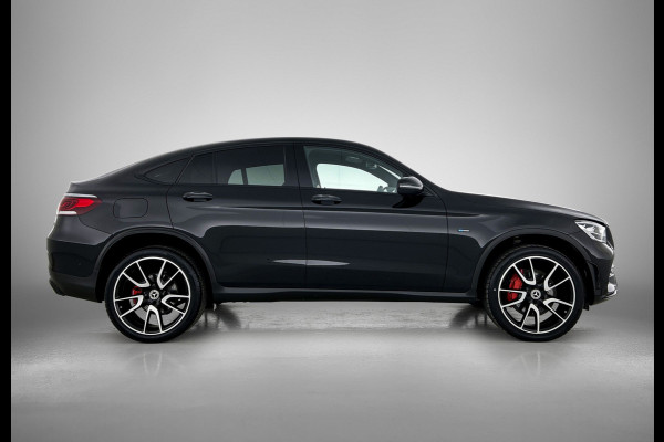 Mercedes-Benz GLC Coupé 300 e 4MATIC Plugin Hybride AMG Line | Digitale Cockpit | Leder | rode remklauwen | Panamericana Grille | Premium pakket Inclusief 24 maanden Mercedes-Benz Certified garantie voor Europa.