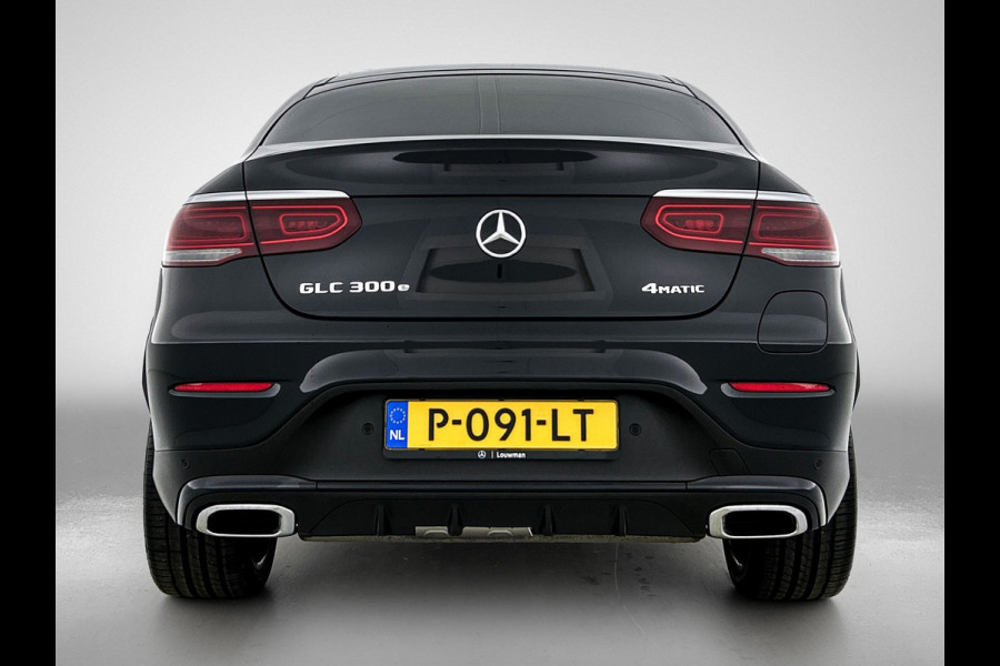 Mercedes-Benz GLC Coupé 300 e 4MATIC Plugin Hybride AMG Line | Digitale Cockpit | Leder | rode remklauwen | Panamericana Grille | Premium pakket Inclusief 24 maanden Mercedes-Benz Certified garantie voor Europa.