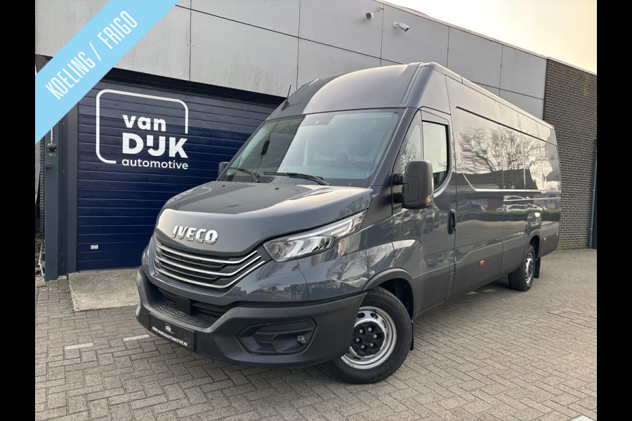 Iveco Daily 35S18HA L4H2 16M3 180PK KOELWAGEN KOELER KOEL KüHLWAGEN KüHLKOFFER FRIGO (ZIE OPMERKINGEN) NAVIGATIE ADAPTIVE CRUISE CONTROL LED  AIRCO ECC GEVEERDE BESTUURDERSSTOEL 270 GRADEN ACHTERDEUREN