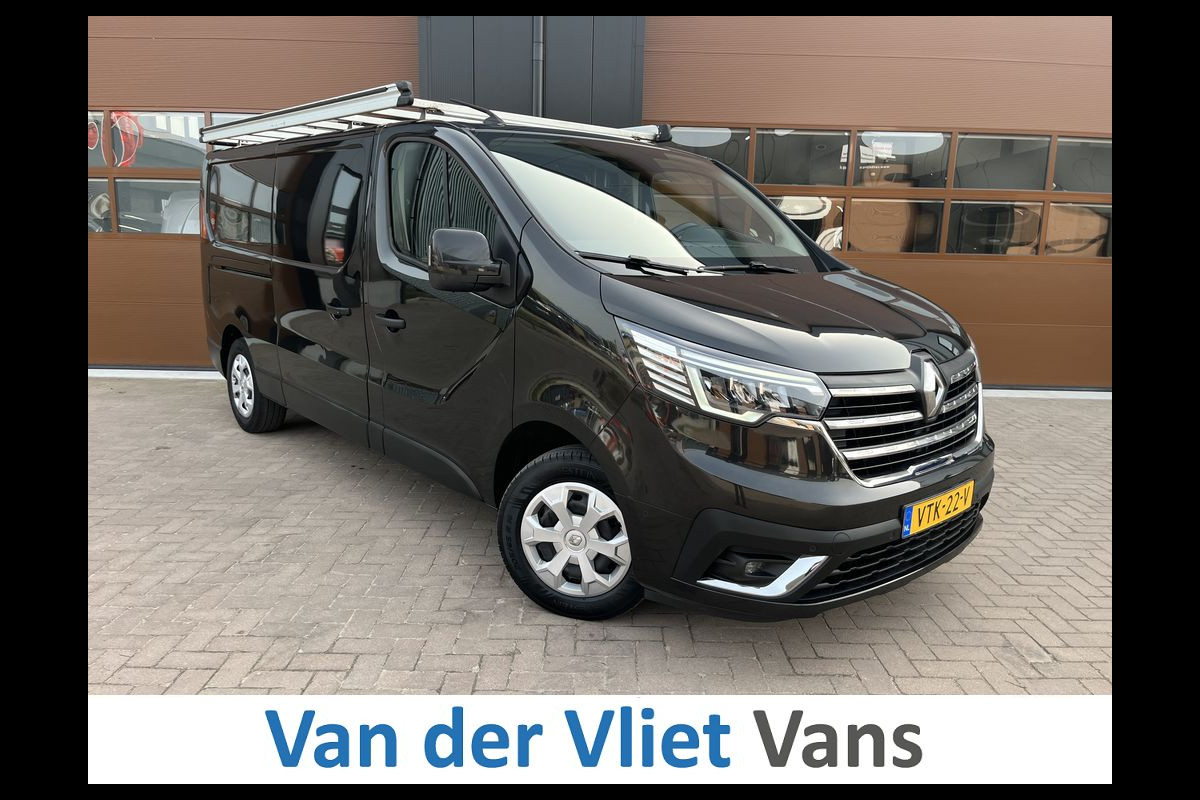 Renault Trafic 2.0 dCi 150 E6 L2 Work Edition 3 Zits Lease €372 p/m, Airco, Navi Carplay, PDC, Led, Imperiaal, Trekhaak, Cruise controle, Onderhoudshistorie aanwezig