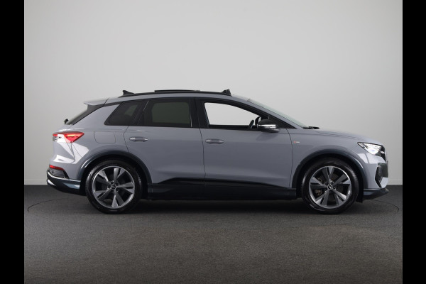 Audi Q4 e-tron 40 S-line 77kWh 204pk | SOH 94% | Panoramadak| Navigatie | Parkeercamera | Lederen bekleding | Keyless pakket | Head up display