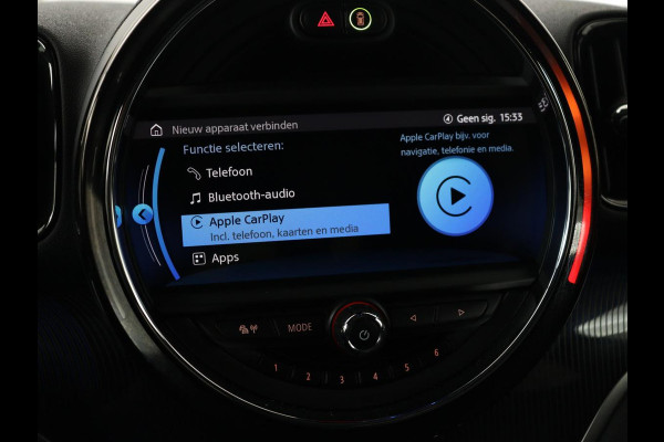 MINI Countryman 1.5 Cooper S E ALL4 Chili | Panoramadak | Leder | Head-Up | Harman/Kardon | Stoelverwarming | Adaptive cruise | Camera | Carplay | Navigatie | Climate control | PHEV | Plug In