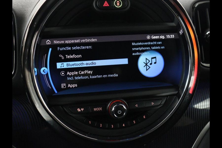 MINI Countryman 1.5 Cooper S E ALL4 Chili | Panoramadak | Leder | Head-Up | Harman/Kardon | Stoelverwarming | Adaptive cruise | Camera | Carplay | Navigatie | Climate control | PHEV | Plug In