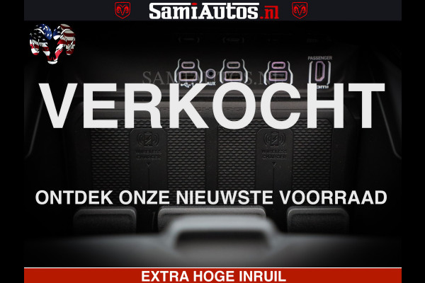 Dodge Ram 1500 Limited Night H.O 540HP 706Nm | Massage + Full Option | De Meest Luxe en Volle Pick-Up in zijn Klasse | Comfortabele Dubbele Cabine met Royale 5 Zitplaatsen | BPM vrij | Nu Leverbaar uit Voorraad | Voorraad Nr 2338 - 5404