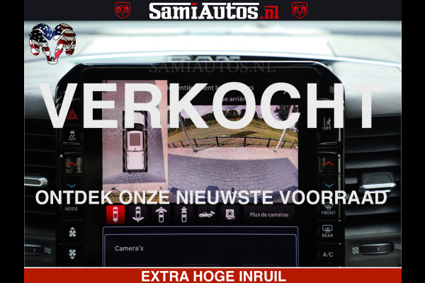 Dodge Ram 1500 Limited Night H.O 540HP 706Nm | Massage + Full Option | De Meest Luxe en Volle Pick-Up in zijn Klasse | Comfortabele Dubbele Cabine met Royale 5 Zitplaatsen | BPM vrij | Nu Leverbaar uit Voorraad | Voorraad Nr 2338 - 5404