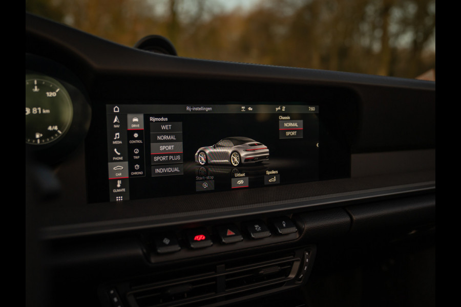 Porsche 911 Cabrio 3.0 Carrera | Sportuitlaat | Stoelventilatie | Sport Chrono | Bose