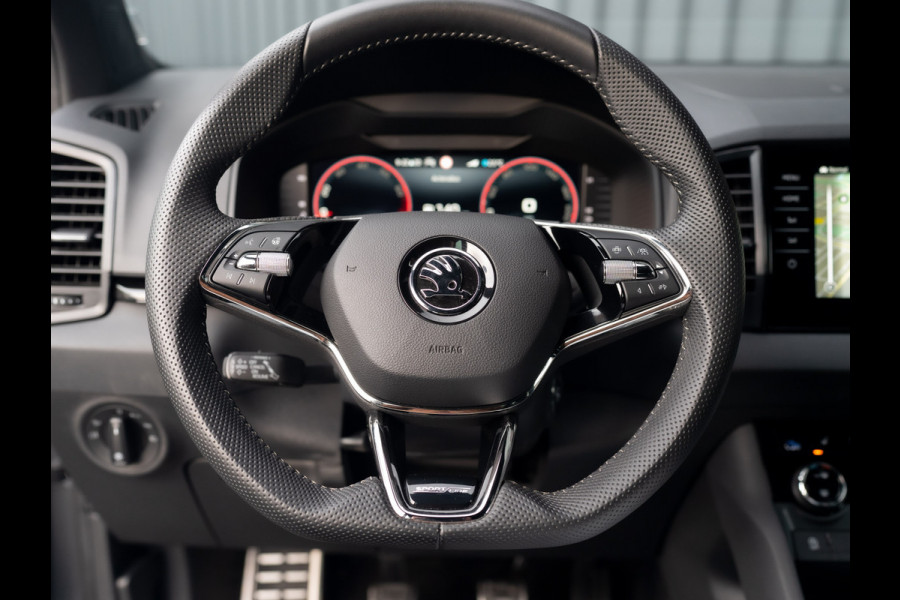 Škoda Karoq 1.5 TSI ACT Sportline Business | Leder | Camera | Adapt. Cruise control | Stoel & Stuur verw. | Prijs Rijklaar!!