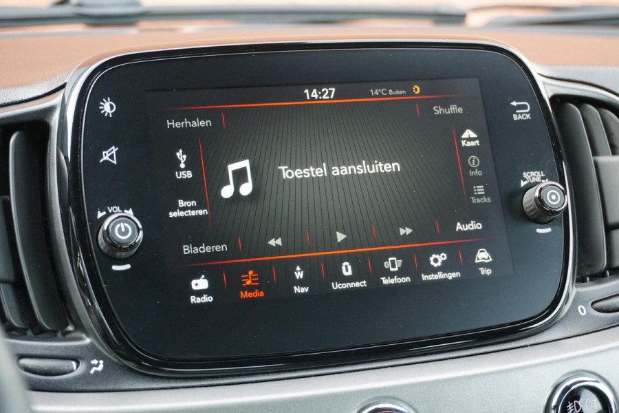 Fiat 500 0.9 TwinAir Turbo Sport + CRUISE CONTROL / NAVI / SENSOREN