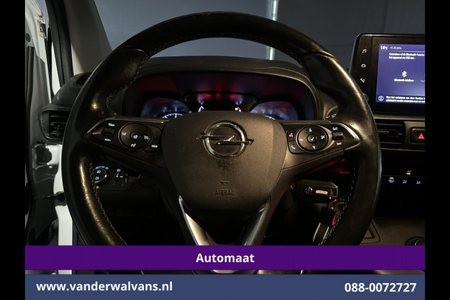 Opel Combo 1.5D 131pk Automaat L1H1 Euro6 Airco | 3-Zits | Camera | Apple Carplay | Cruisecontrol Android Auto, Parkeersensoren, Bijrijdersbank