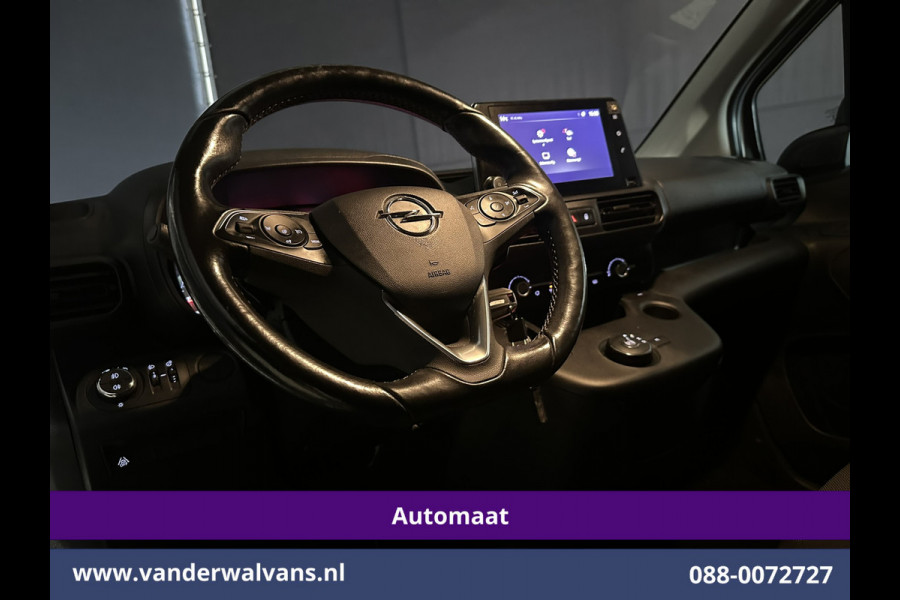 Opel Combo 1.5D 131pk Automaat L1H1 Euro6 Airco | 3-Zits | Camera | Apple Carplay | Cruisecontrol Android Auto, Parkeersensoren, Bijrijdersbank