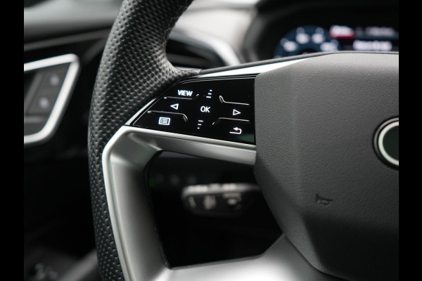 Audi Q4 Sportback e-tron 50 Quattro S Line 77 kWh 300pk Dealer O.H. | Trekhaak Af Fabriek | Panodak | Adaptive Cruise | Head Up | Camera | Matrix LED | Lederen Sportstoelen Verwarmd | Sfeerverlichting | Apple Carplay | Keyless | Blis | 20"L.M | Navigatie |