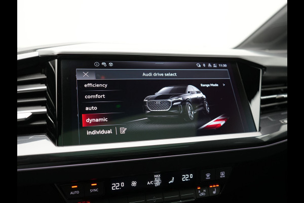 Audi Q4 Sportback e-tron 50 Quattro S Line 77 kWh 300pk Dealer O.H. | Trekhaak Af Fabriek | Panodak | Adaptive Cruise | Head Up | Camera | Matrix LED | Lederen Sportstoelen Verwarmd | Sfeerverlichting | Apple Carplay | Keyless | Blis | 20"L.M | Navigatie |
