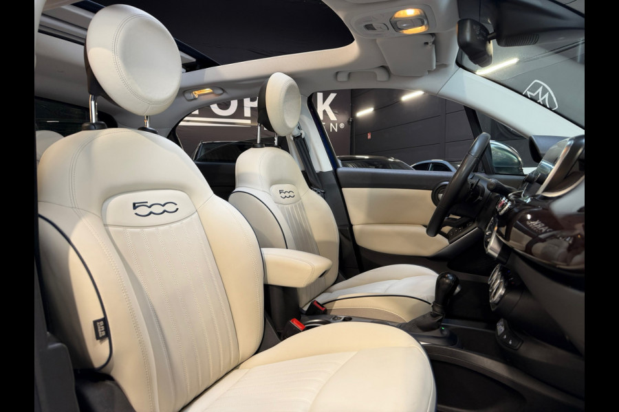 Fiat 500X 1.3 FireFly Turbo 150PK Connect YACHT CLUB CAPRI |CABRIO|KEYLESS|CAMERA|LEDER|AUTOMAAT|LANE ASSIST|DODEHOEKASSIST|VOL!