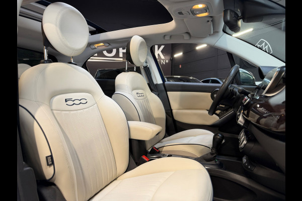 Fiat 500X 1.3 FireFly Turbo 150PK Connect YACHT CLUB CAPRI |CABRIO|KEYLESS|CAMERA|LEDER|AUTOMAAT|LANE ASSIST|DODEHOEKASSIST|VOL!