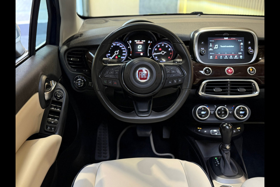 Fiat 500X 1.3 FireFly Turbo 150PK Connect YACHT CLUB CAPRI |CABRIO|KEYLESS|CAMERA|LEDER|AUTOMAAT|LANE ASSIST|DODEHOEKASSIST|VOL!