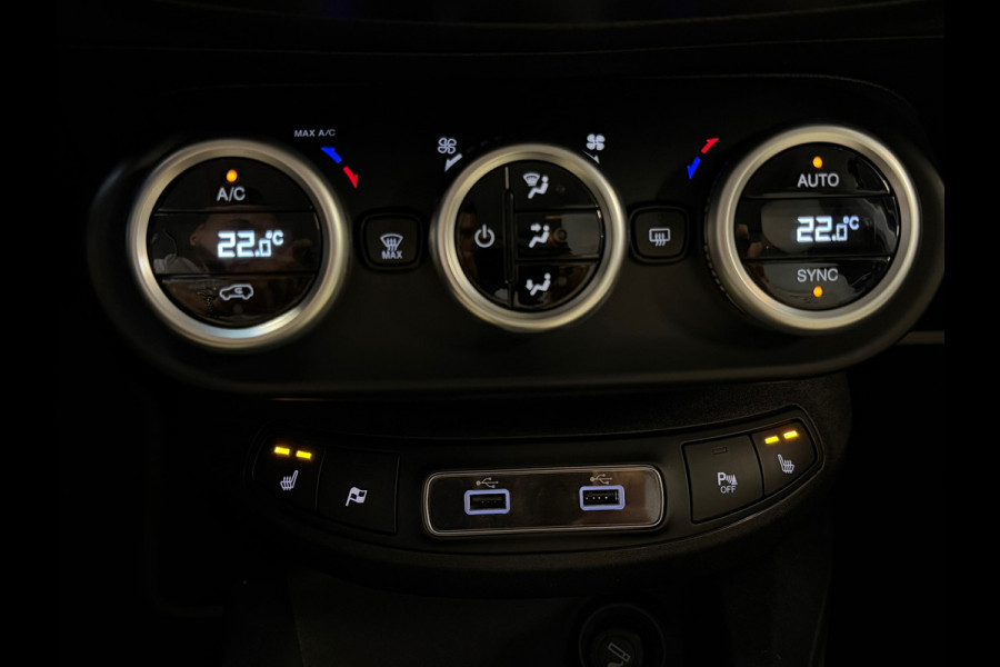 Fiat 500X 1.3 FireFly Turbo 150PK Connect YACHT CLUB CAPRI |CABRIO|KEYLESS|CAMERA|LEDER|AUTOMAAT|LANE ASSIST|DODEHOEKASSIST|VOL!