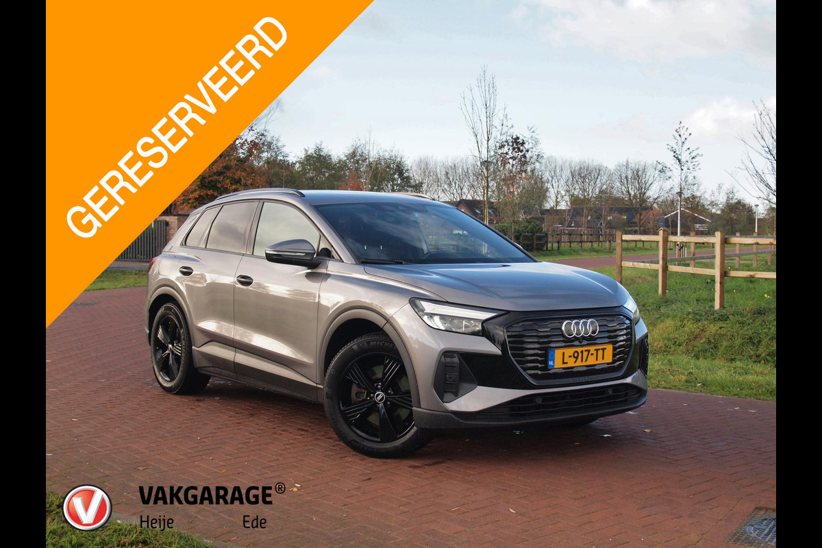 Audi Q4 e-tron 40 Launch edition 77 kWh | Camera | Waterpomp | Trekhaak | Black Optic | NL-Auto |