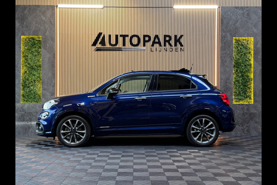 Fiat 500X 1.5 Hybrid Sport |Cabrio| Keyless | Camera | Halfleder | Automaat | Lane Assist |CARPLAY|OPENDAK|Bomvol!