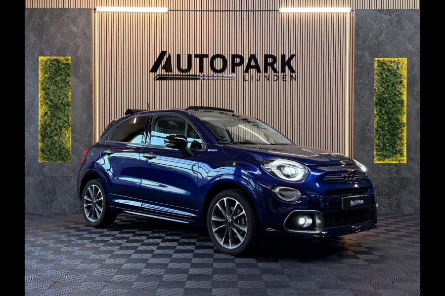 Fiat 500X 1.5 Hybrid Sport |Cabrio| Keyless | Camera | Halfleder | Automaat | Lane Assist |CARPLAY|OPENDAK|Bomvol!