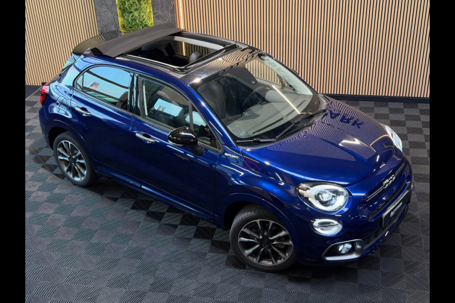 Fiat 500X 1.5 Hybrid Sport |Cabrio| Keyless | Camera | Halfleder | Automaat | Lane Assist |CARPLAY|OPENDAK|Bomvol!