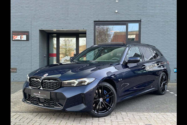 BMW 3 Serie 330E High Executive M-Sport|Btw|PANO|CurvedDisplay|Laser|292PK|Shadowline|Facelift|HarmanKardon