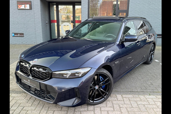 BMW 3 Serie 330E High Executive M-Sport|Btw|PANO|CurvedDisplay|Laser|292PK|Shadowline|Facelift|HarmanKardon