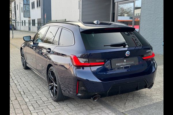 BMW 3 Serie 330E High Executive M-Sport|Btw|PANO|CurvedDisplay|Laser|292PK|Shadowline|Facelift|HarmanKardon