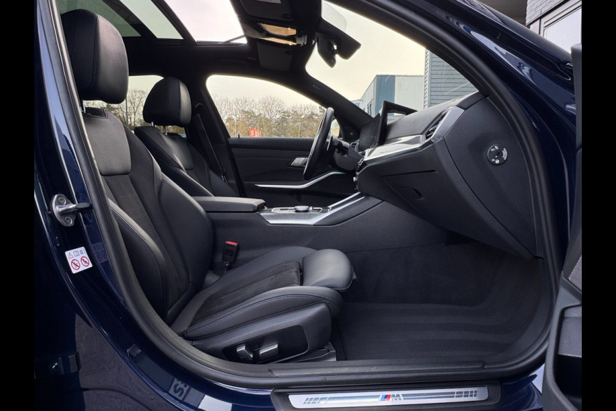 BMW 3 Serie 330E High Executive M-Sport|Btw|PANO|CurvedDisplay|Laser|292PK|Shadowline|Facelift|HarmanKardon