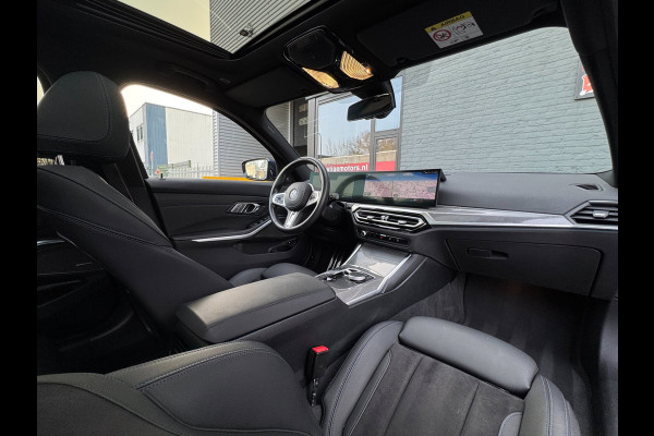 BMW 3 Serie 330E High Executive M-Sport|Btw|PANO|CurvedDisplay|Laser|292PK|Shadowline|Facelift|HarmanKardon