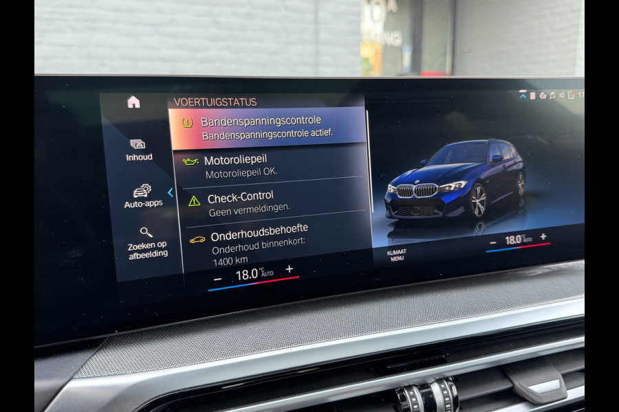 BMW 3 Serie 330E High Executive M-Sport|Btw|PANO|CurvedDisplay|Laser|292PK|Shadowline|Facelift|HarmanKardon