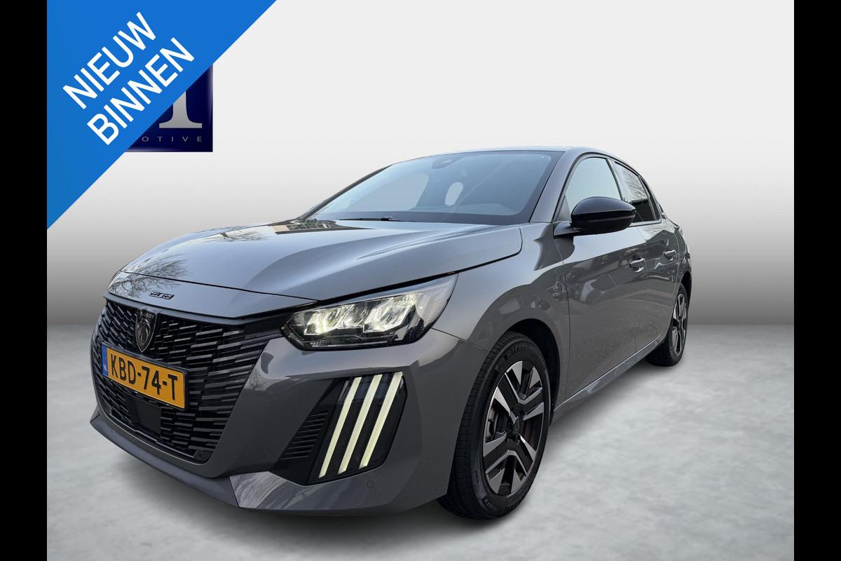 Peugeot 208 Hybrid e-DCS6 Allure RIJKLAARPRIJS | FABRIEKSGARANTIE t/m 03-2027 | TOPSTAAT! | KEYLESS ENTRY | APPLE CARPLAY-ANDROID AUTO| PARKEERSENSOREN VOOR EN ACHTER |