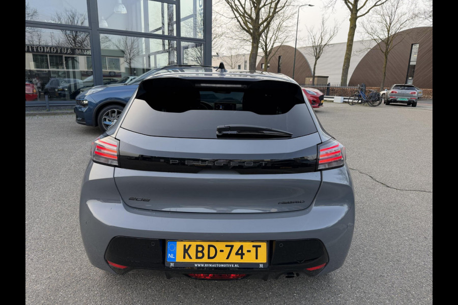 Peugeot 208 Hybrid e-DCS6 Allure RIJKLAARPRIJS | FABRIEKSGARANTIE t/m 03-2027 | TOPSTAAT! | KEYLESS ENTRY | APPLE CARPLAY-ANDROID AUTO| PARKEERSENSOREN VOOR EN ACHTER |