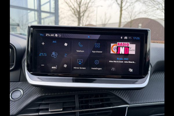 Peugeot 208 Hybrid e-DCS6 Allure RIJKLAARPRIJS | FABRIEKSGARANTIE t/m 03-2027 | TOPSTAAT! | KEYLESS ENTRY | APPLE CARPLAY-ANDROID AUTO| PARKEERSENSOREN VOOR EN ACHTER |