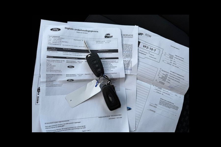 Ford Transit 2.0 TDCI 130pk L3 H2 Euro 6 Sport Edition 3 Zits 75.000km Airco,Cruisecontrol 1e Eigenaar