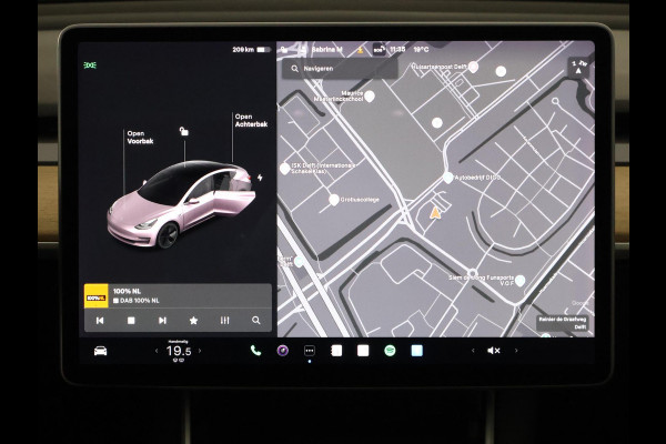 Tesla Model 3 Sport RWD Plus 60 kWh 238 PK! | SOH 88% | Navigatie | Panoramadak | Camera |