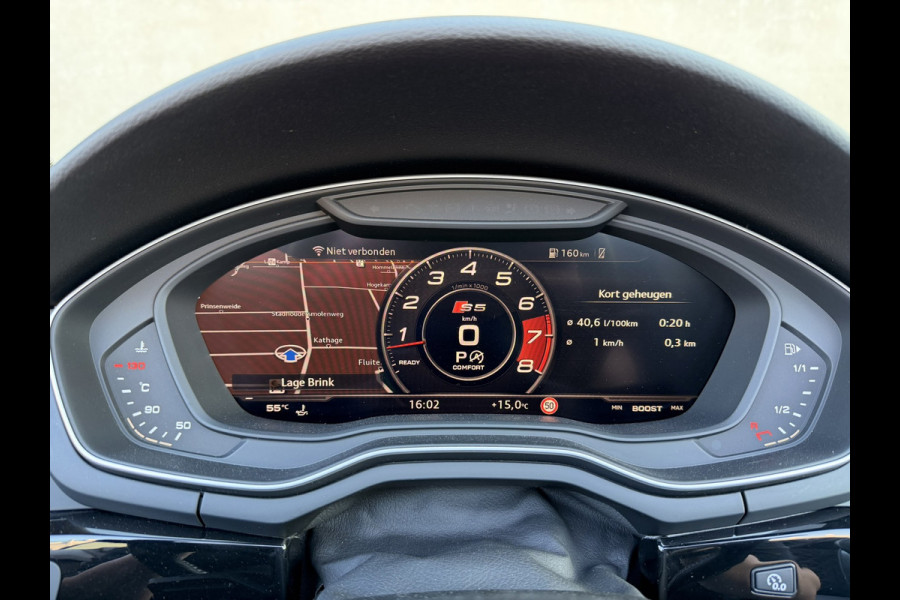 Audi S5 Cabriolet 3.0 TFSI Quattro Schaal Camera B&O Massage