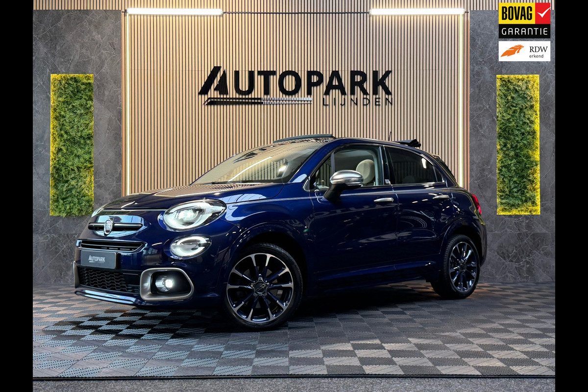 Fiat 500X 1.3 FireFly Turbo 150PK Connect YACHT CLUB CAPRI |CABRIO|KEYLESS|CAMERA|LEDER|AUTOMAAT|LANE ASSIST|DODEHOEKASSIST|VOL!