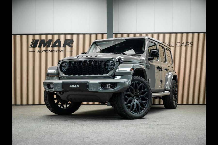 Jeep Wrangler 2.2D Sahara | Grijs Kenteken | Stoel en stuurverwarming | Custom Corse Edition |  Trekhaak | Alpine Sound |