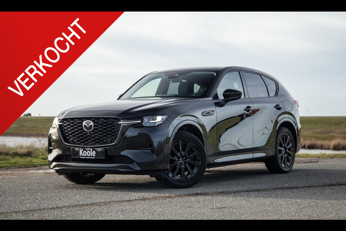 Mazda CX-60 2.5 e-SkyActiv PHEV Homura 360 CAMERA / STOELVERWARMING + KOELING / CARPLAY / ADAPTIVE CRUISE